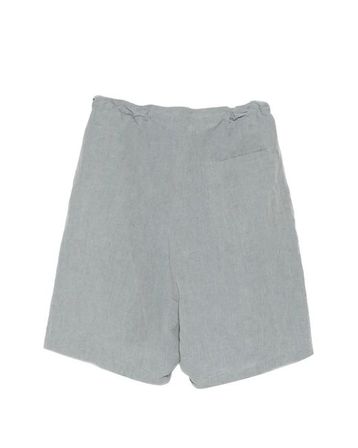 Forme D'expression Gray Drawstring Baggy Shorts