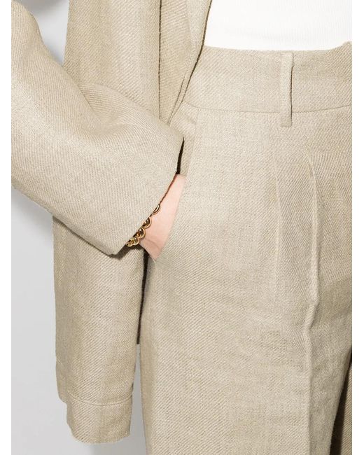 Remain Natural Kit Linen Bermuda Shorts