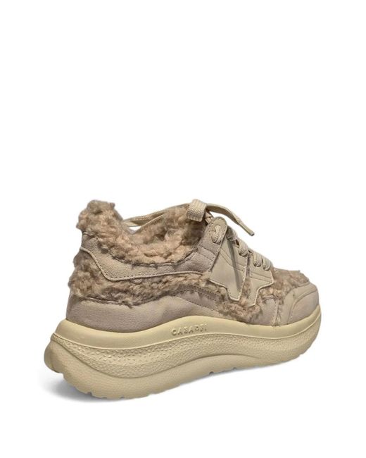 Casadei Natural Mia Chunky Sneakers