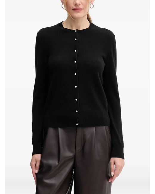 Benetton Black Cashmere Cardigan
