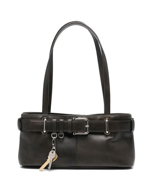 OSOI Black Brocle Shoulder Bag