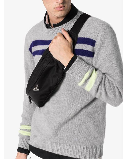 Mens prada top belt bag