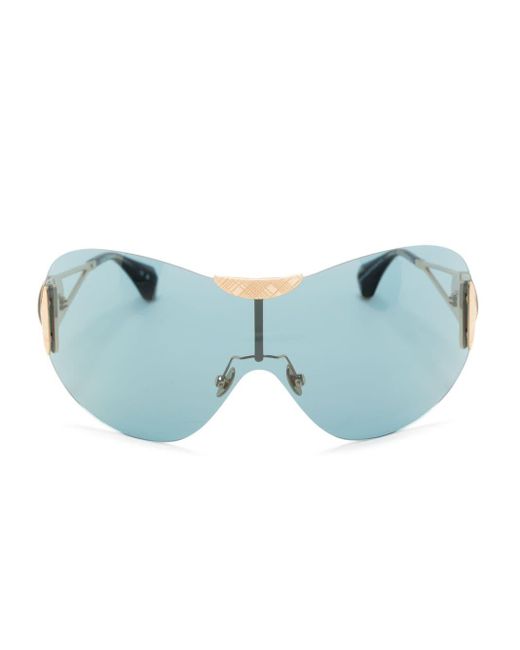 Vivienne Westwood Rahmenlose Tina Oversized-Sonnenbrille in Blue für Herren