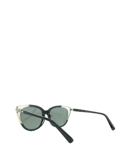MCM Blue Rectangle-Frame Sunglasses for men