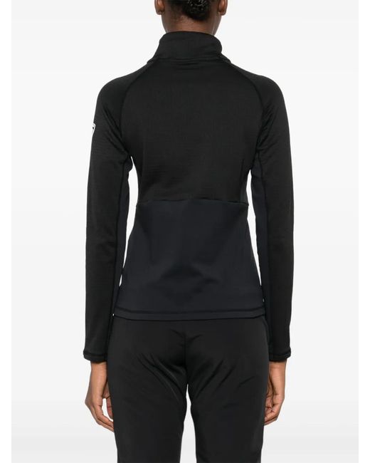 Rossignol Black Zip-Up Bomber Jacket