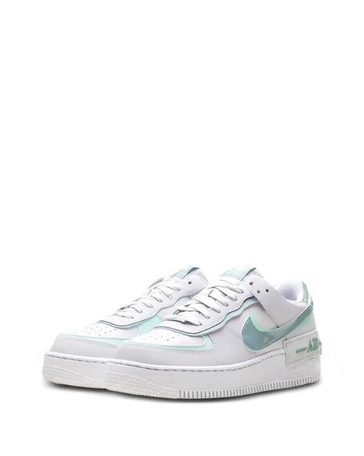 Nike White Air Force 1 Shadow Sneakers