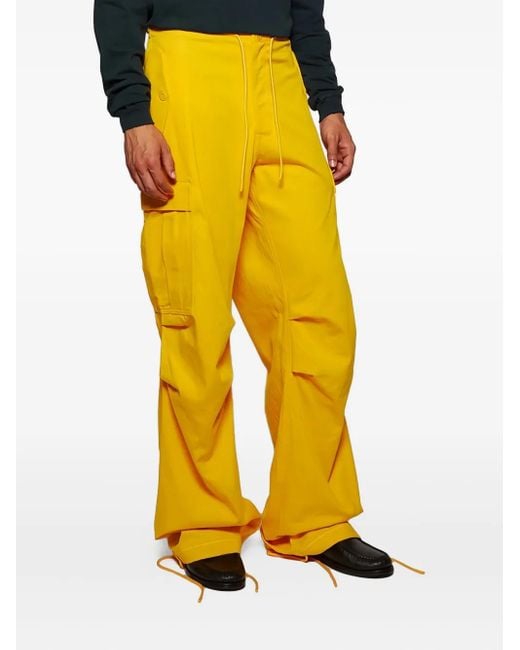 GALLERY DEPT. Yellow Theo Drawstring Cargo Pants