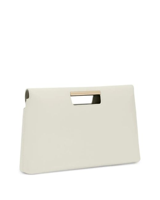 Furla White Jade Pouch Bags