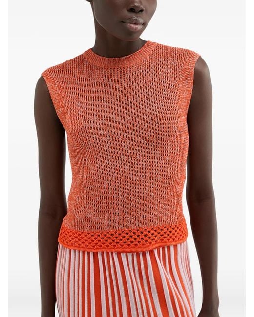 MACCAPANI Red Giuly Top