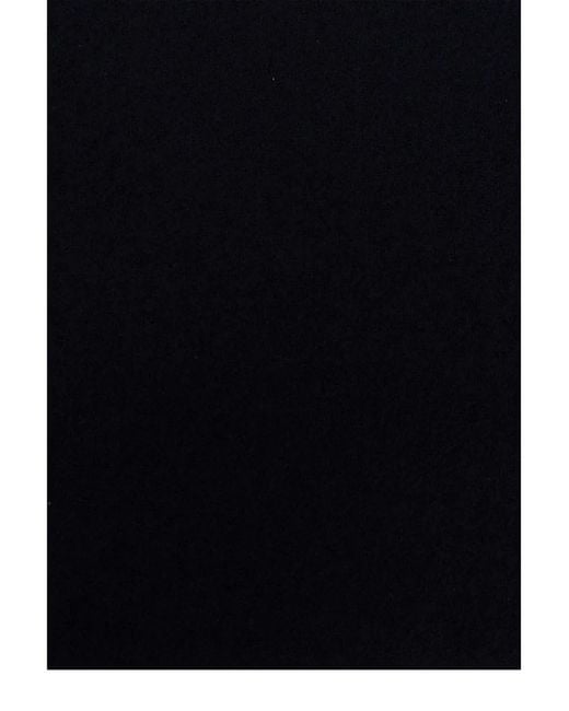 Officine Generale Black Wool Scarf