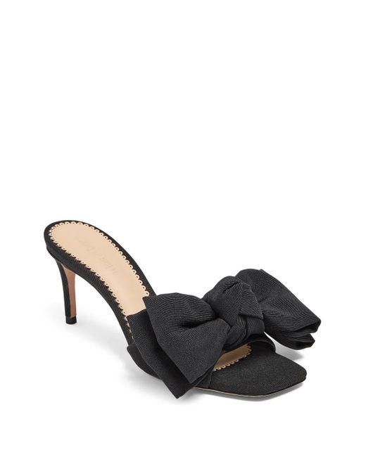 Cinq À Sept Black 70Mm Felicity Sandals