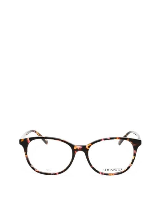 Adensco Black Lunettes De Vue À Monture Ronde