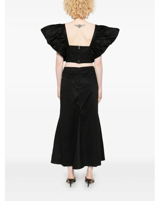Vestido largo Eternal Jungle Johanna Ortiz de color Black