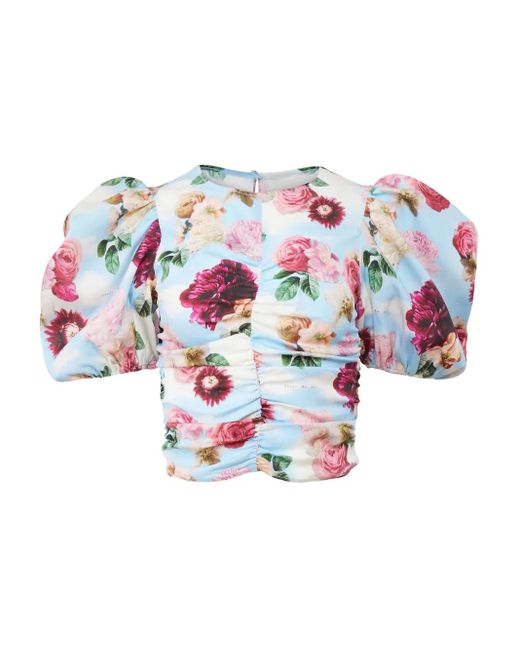 Fleur du Mal Dreamy Floral トップ White