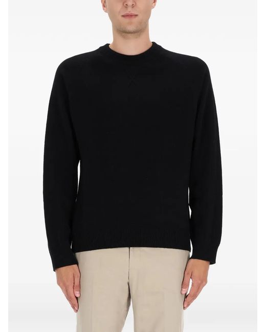 Paul Smith Black Raglan-Sleeve Sweater for men