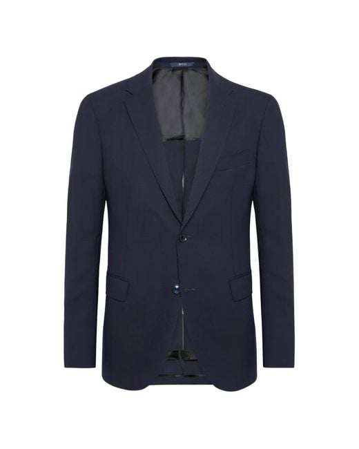 Boggi Blue Single-Breasted Blazer for men