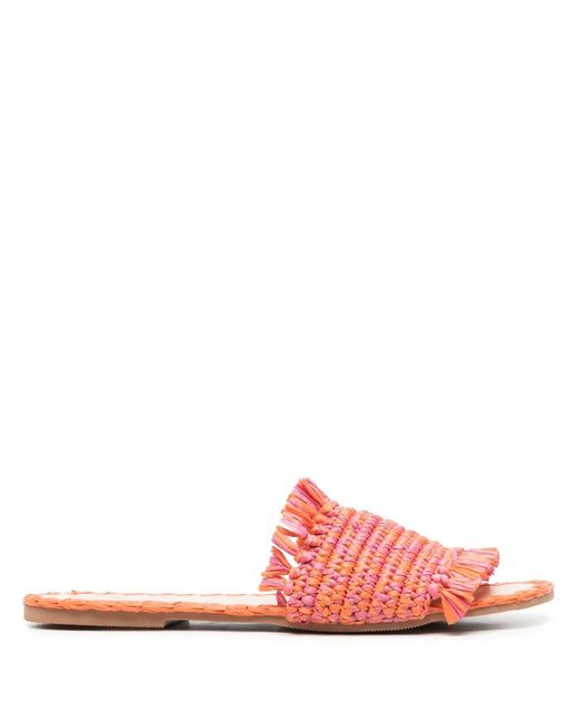 Manebí Pink Claquettes À Bout Ouvert