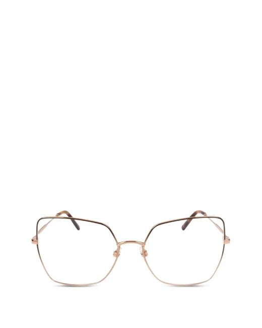 Marc Jacobs Natural Geometric-Frame Glasses