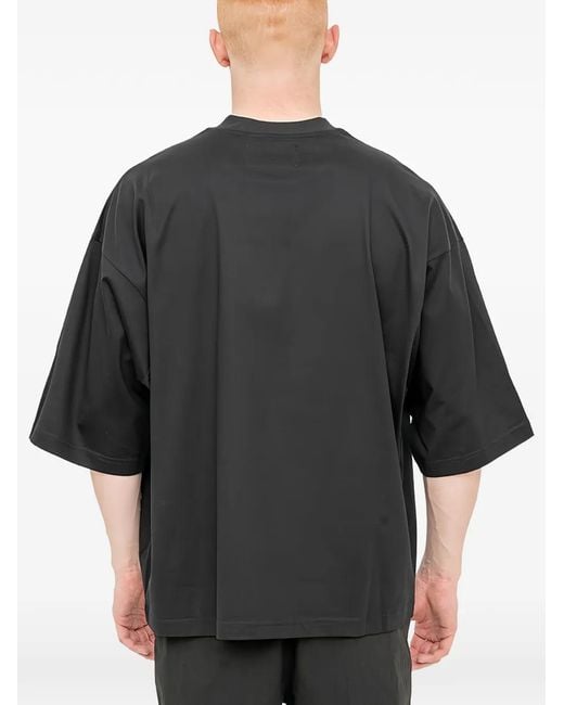 JOE CHIA Black Drift Form T-Shirt for men