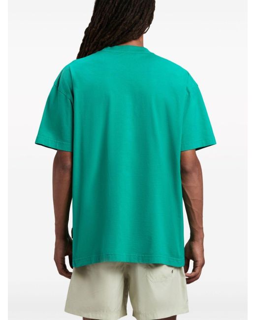 Palm Angels T-shirt Met Palmboomprint in het Green voor heren