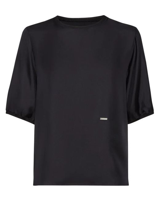 DSquared² Black Logo Plaque T-Shirt