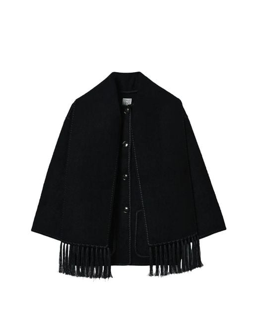 Giacca Con Sciarpa di Totême  in Black
