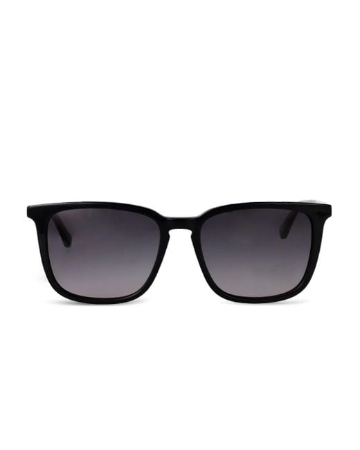 Calvin Klein Black Square-Frame Sunglasses for men