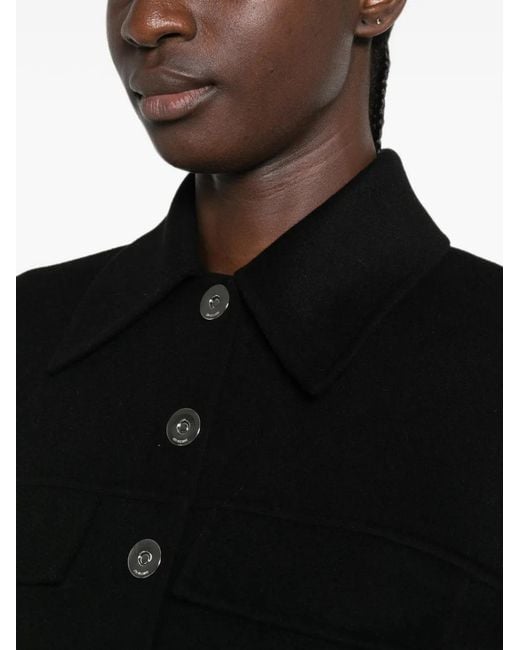Sportmax Black Buttoned Jacket