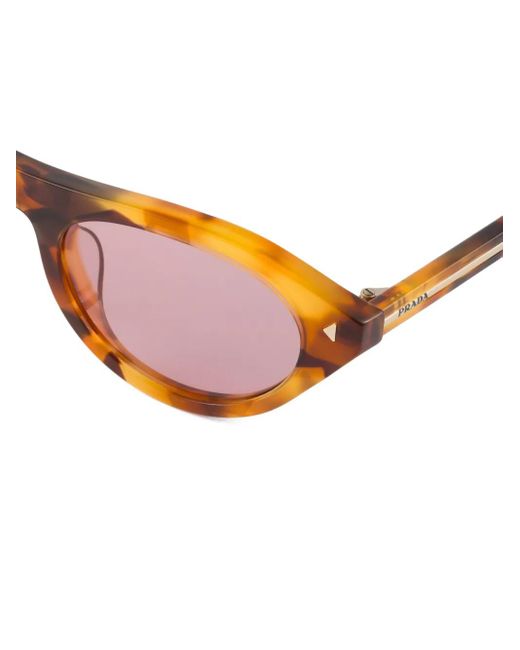 Prada Pink Rivet-Detail Sunglasses