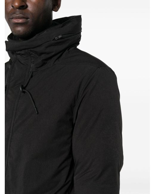 Aspesi Black High-neck Down Jacket for men
