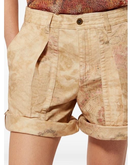 Isabel Marant Natural Calissy Shorts