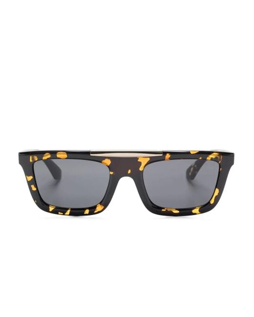 Burberry Sonnenbrille Mit Eckigem Gestell in Gray für Herren