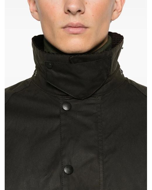 Barbour Black Os Transport Jacket for men
