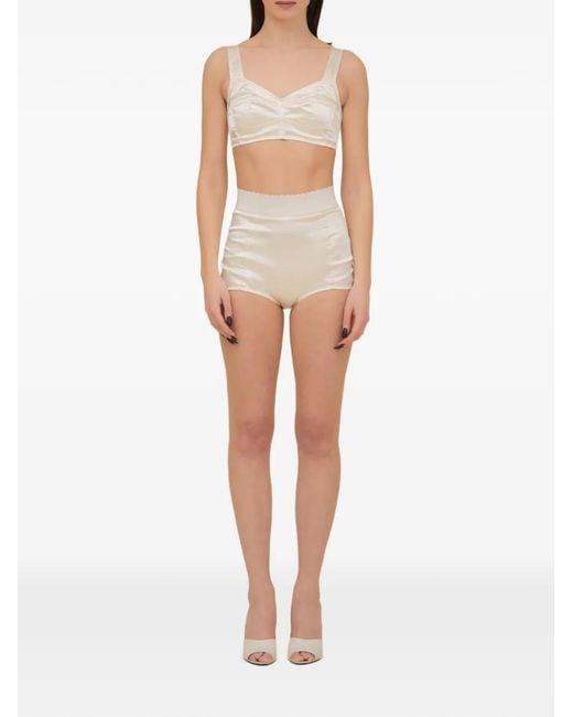 Contessa Mills Natural Seraphim Ruched Knickers
