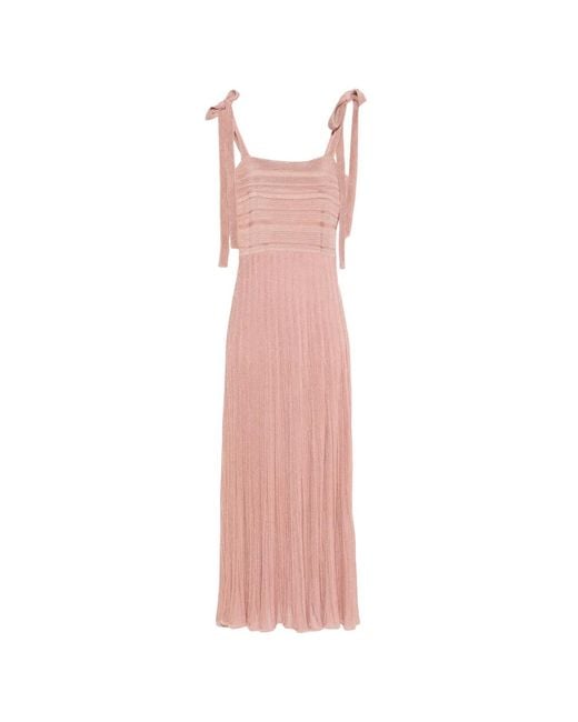 Zimmermann Pink Tie Strap Dress