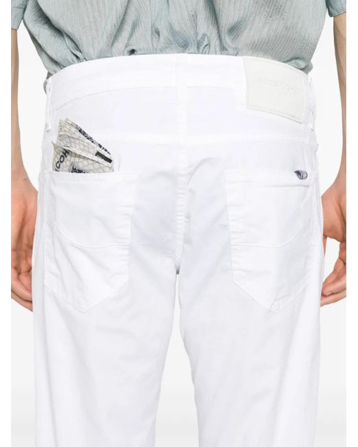 Jacob Cohen Nick Hose in White für Herren