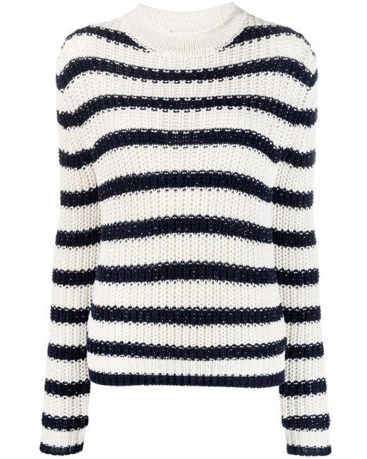 Jersey de punto a rayas Ralph Lauren de color Blue