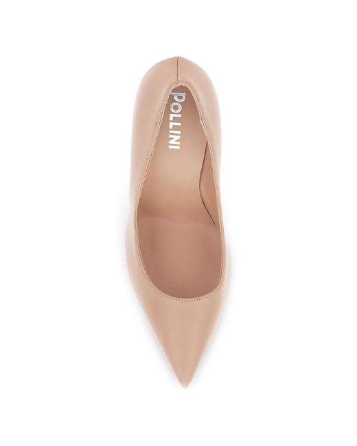 Pollini Pink Pointed Pumps