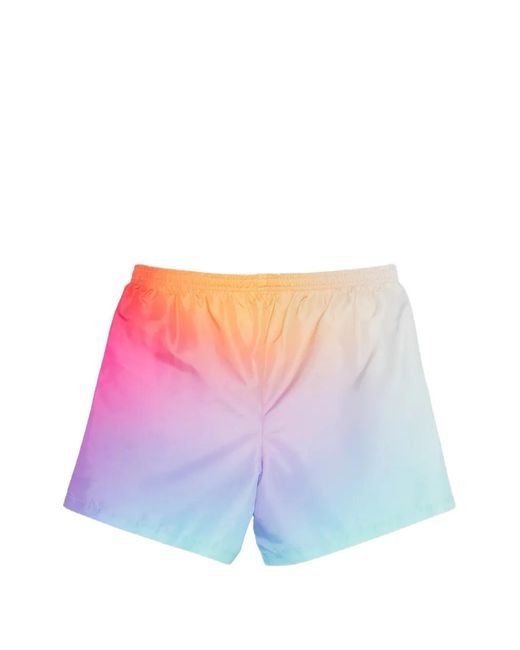 Casablanca Pink Mini Printed Swim Shorts For for men
