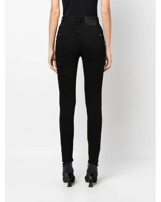 DSquared² Black High Waist Twiggy Jean