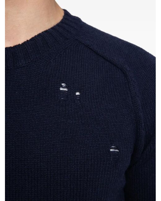 Jersey con efecto envejecido Zadig & Voltaire de hombre de color Blue
