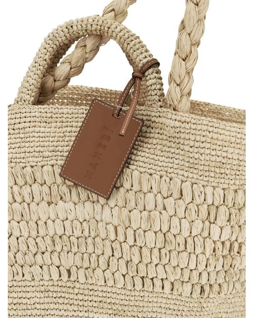 Manebí Natural Fiji Raffia Beach Bag