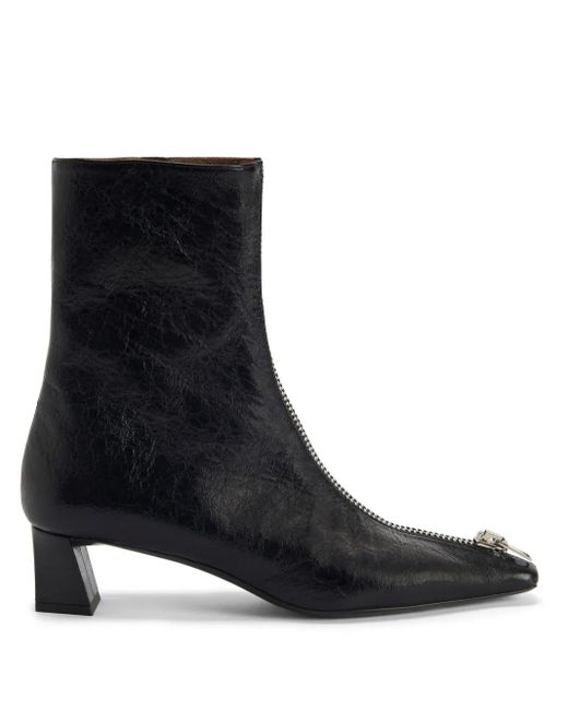 Giuseppe Zanotti Black 45Mm Oraine Ankle Boots