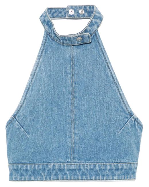Nanushka Arina Top in het Blue