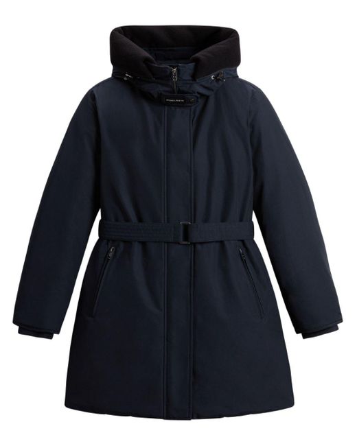 Woolrich Blue Ramar Parka Coat