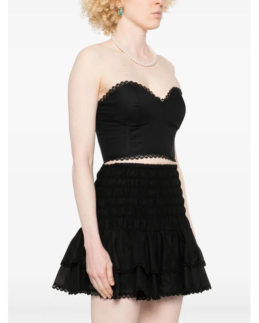 Charo Ruiz Black Matis Top