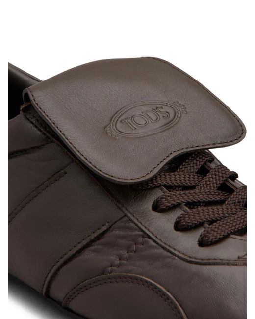 メンズ Tod's レザースニーカー Brown