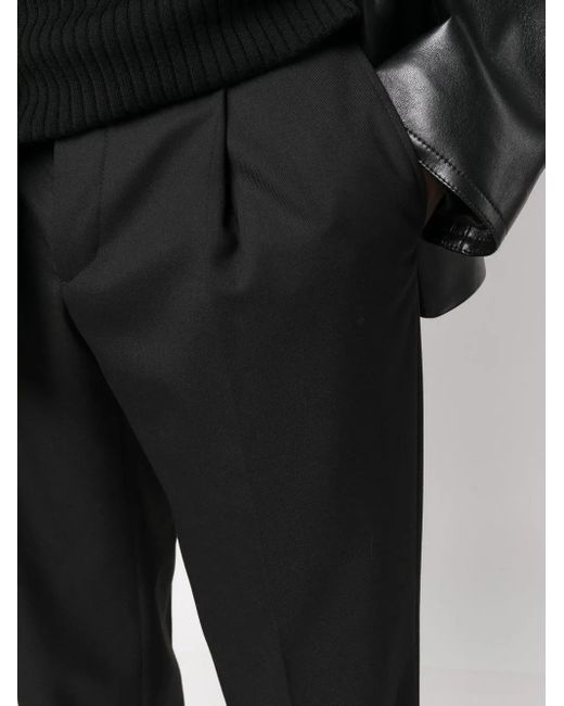 Pantalones rectos estilo capri sunflower de hombre de color Black