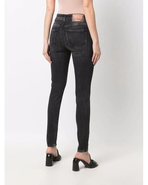 DIESEL Black Slandy Skinny-Leg Jeans