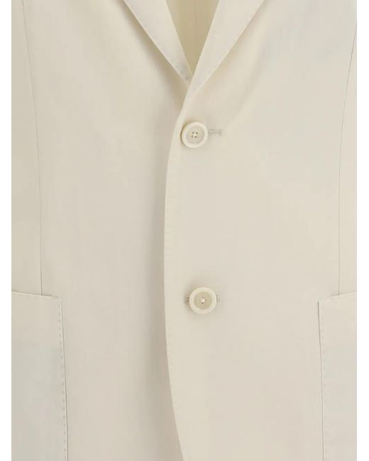 Lardini White Button Rieti Jacket for men